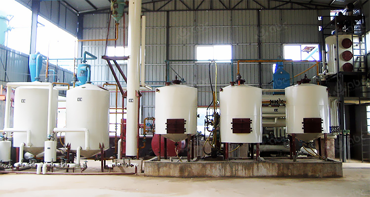 комплект оборудования для производства масла из хлопкового семени из углеродистой стали