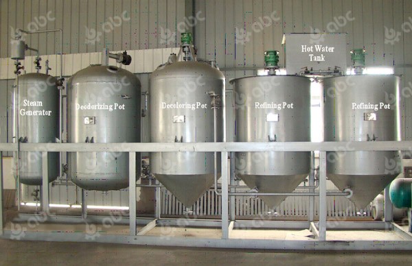 Рафинирование кукурузного масла