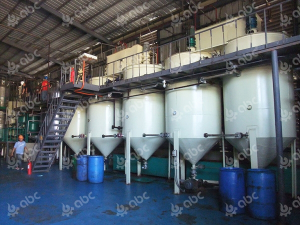 фабрика переработки кокосового масла мощностью 20 тонн в сутки на филиппинах