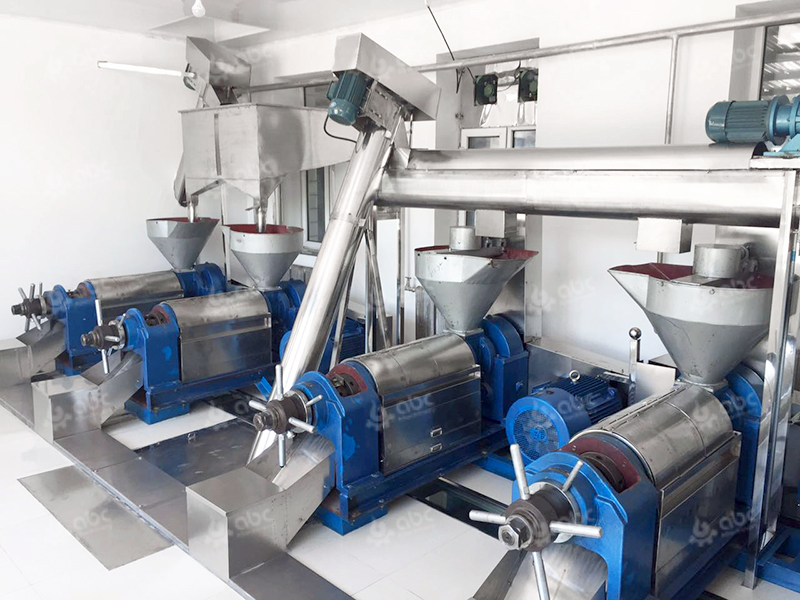 Небольшой маслозавод для производства хлопкового масла