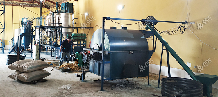 Небольшая линия по переработке соевого масла